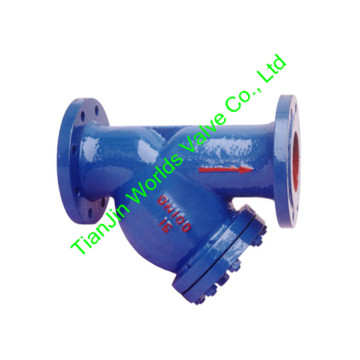 Flanged End Cast Iron Y Type Filter for Water (GL41-10/16)